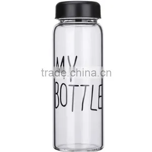 500ml Water Cup Transparent My Bottle / Lemon Juice Bottle / Plastic Water Bottle thumbnail-6