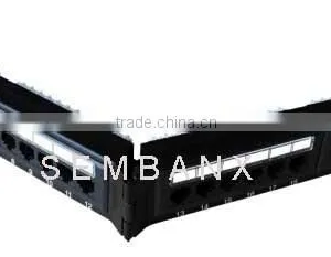 Cat6 24 Port Angle Shape Patch Panel thumbnail-1