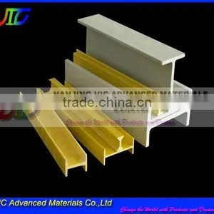 Supply Pultruded FRP I Beam,High Strength Fiberglass FRP I Beam,Made In China thumbnail-1