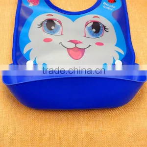 Wholesale Cartoon Silicone Baby Bib Bandana Set, Baby Drool Bib Manufacturer thumbnail-3