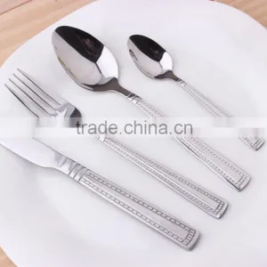 Embossed Design Stainless Steel Cutlery Set From China KX-S154 thumbnail-2