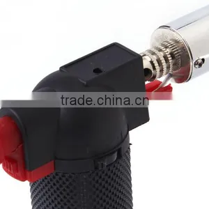 Portable Butane Gas Torch Lighters Blow Kitchen Chef Culinary Cooking Welding Jet Flame Burner Camping EK-016 thumbnail-3