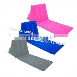 Flocking Wicked Wedge Inflatable Back Pillow Cushion Chair Sun Lounger thumbnail-1
