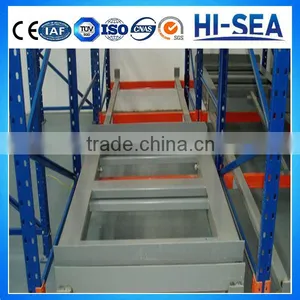 CE Warehouse Steel Rack Cold Storage Push Back Pallet Racking System thumbnail-5