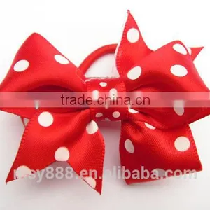 Hair Wraps Polyester Ribbon Bows Fabric Pull Bows thumbnail-4