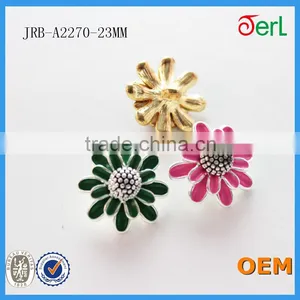 Shiny Colorful Alloy Rhinestone Crystal Buttons for Clothing Decoration thumbnail-6
