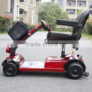 Cheaper Price 4 Wheels Travel Electric Mobility Scooter Foldable Easy Carrying Knee Walker thumbnail-6