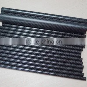 Plain/twill Carbon Fiber Tubes for Industry/sports/building thumbnail-2