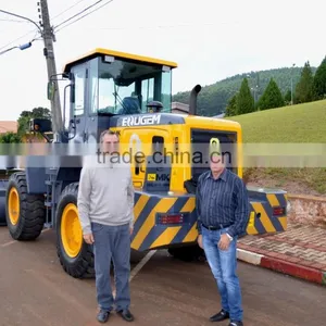 GEM636 High Quality Wheel Loader With Deutz Engine, A/C, Polit Control, Rock Bucket thumbnail-4