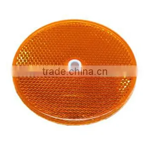 Yellow Round Reflector With Hole in the Middle thumbnail-1