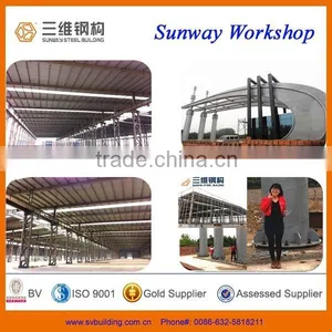 2015 SUNWAY Prefabricated Steel Structure Factory/workshop thumbnail-1