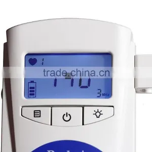 Fetal Heart Rate Monitor Type Pocket Portable Pregnant Low Price Color Ultrasonic Diagnostic Baby Heart Beat Fetal Doppler thumbnail-4