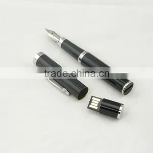 China Goods Wholesale Usb Fountain Pen, Buy Direct From China Usb Pen Drive , Logo Personalized Pen thumbnail-3