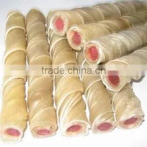 Natural Rawhide Twist With Chicken thumbnail-1