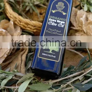 Pure Natural Extra Virgin Olive Oil.Organic Olive Oil With ISO9001 Certification. 500 ml Marasca Bottle thumbnail-2