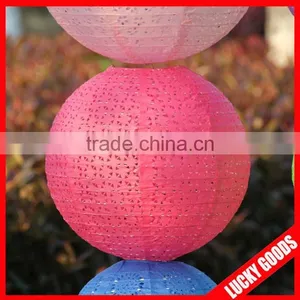 Fashion Design Various Colors Decorative Paper Lantern for Sale thumbnail-2