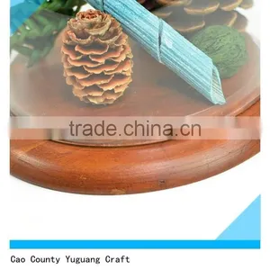 Vintage Kitchen Party Serving Tray Small Wooden Cheese Tray thumbnail-4