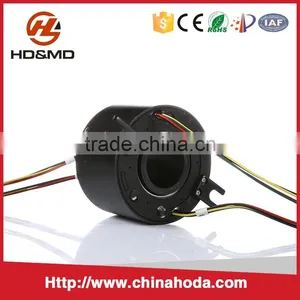 Low Noise ISO9001 Through Bore Slip Ring thumbnail-1