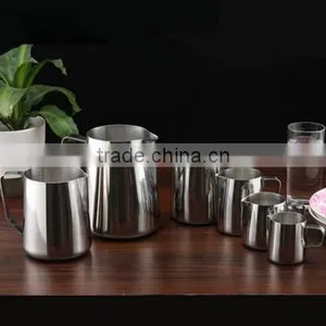 Intensification European Style Stainless Steel Cappuccino Steam Pitcher thumbnail-1