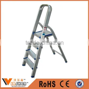 4-10 Steps Household Ladder Step Ladder Aluminum Ladder EN131 thumbnail-1