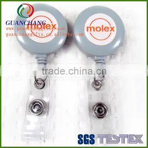 Fashion Plastic Lanyard Adjustable Badges Reel for Sale thumbnail-6