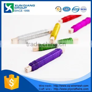 HOT Sales Craft Wire/Colored Copper Wire/coloured Jewellery Wire thumbnail-1