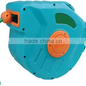 Wall Mounted Garden Auto Rewind Retractable Hose Reel thumbnail-1