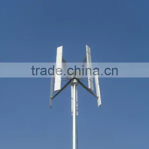 2kw Vertical Axis Wind Generator/2kw H Type Vertical Wind Turbine thumbnail-1