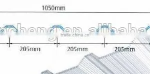 100% Virgin Material PC Corrugated Sheet With Ten Years Warranty thumbnail-4