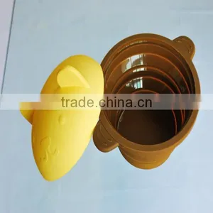 2014 Hot Sales Fold Silicone Bowl With Lid thumbnail-1
