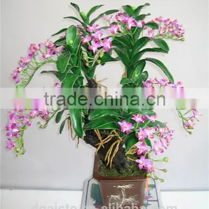 Artificial 76cm Arenaceous Basin 5#head Orchids Bonsai HP605 ( Plant Bonsai Flower / Tree of DESTE ) thumbnail-1