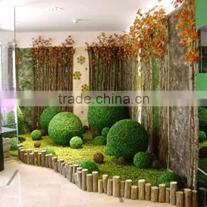 Factory Direct Sale Grass Ball Decorative Plastic Artificial Grass Topiary thumbnail-1