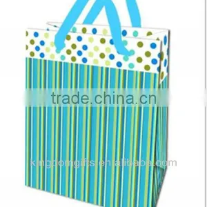 Fashion Dot Paper Shopping Bags thumbnail-1