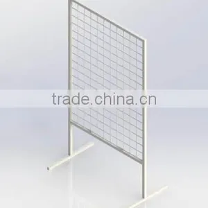 C8570 90cm Width Gridwall Floor Standing Display Rack thumbnail-1