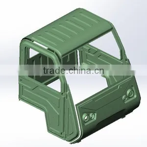 OEM Plastic Vacuum Thermoformed Bus Spare Parts thumbnail-6