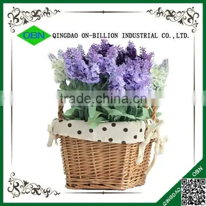 Cute Wedding Artificial Mini Gift Flower Basket thumbnail-1