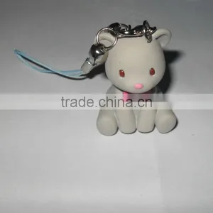 Keyring With Polyresin Mascot Decoration thumbnail-4