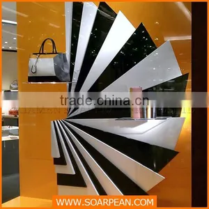 Unique Visual Merchandising Fiberglass Bag Retail Store Display Rack thumbnail-1