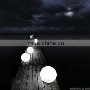 Hot Sale Modern Fashion RGB Waterproof Colorful Plastic LED Ball With 16 Colors Change thumbnail-1