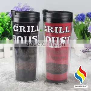 Clear Plastic Heat Change Travel Mug thumbnail-1
