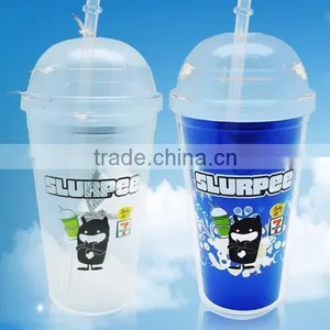 BPA Free Good Grade Acrylic Tumbler With Dome Lid and Straw With Design thumbnail-2