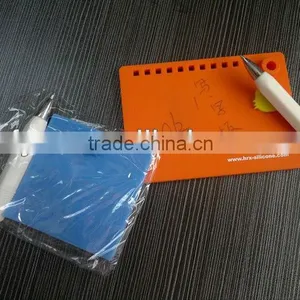 Square Shape Silicone Rewritable Memo Pad thumbnail-1