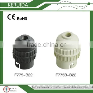 Different Types of B22 Bakelite Light Socket Lamp Holder Bulb Cap Types thumbnail-1