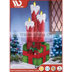 Decoration Supplies Resin Candle Light Gift Craft Promotional Gifts Solar Christmas Light For Teenagers thumbnail-3