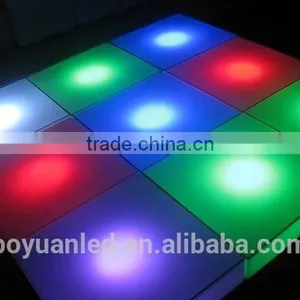 Fashionable Dance Hall Floor Panel Colorful Interactive Led Flooring thumbnail-1