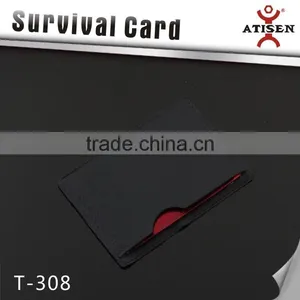 Colorfull Red Out Door Card ,Card Type Mini Multi-functional Survival Card thumbnail-3