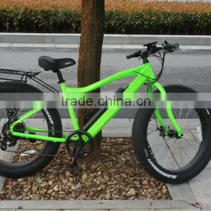 350W Brushless Hub Motor no Foldable Electric Snowmobile Fat Tire Electric Bike thumbnail-1