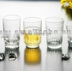 Clear Machine Pressed High Ball Glass Cup Wholesale thumbnail-1