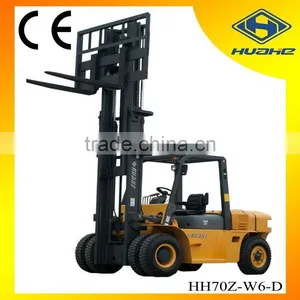 7T Huahe Diesel Forklit Truck Mast 6 Meter With Perkins Engine Sale in South Africa thumbnail-1