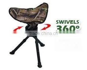 HUNTING Swivel 360 DEGREE ROTATION TRIPOD STOOL thumbnail-1